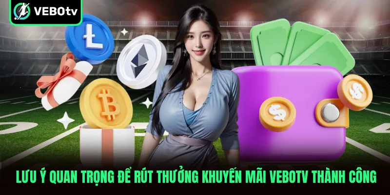 Lưu ý quan trọng để rút thưởng khuyến mãi VeboTV thành công