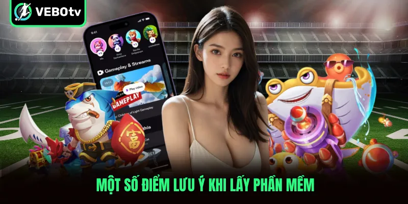 Một số điểm lưu ý khi lấy phần mềm